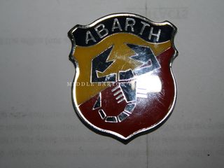 MEDIUM ABARTH SHIELD SELF/ADHS